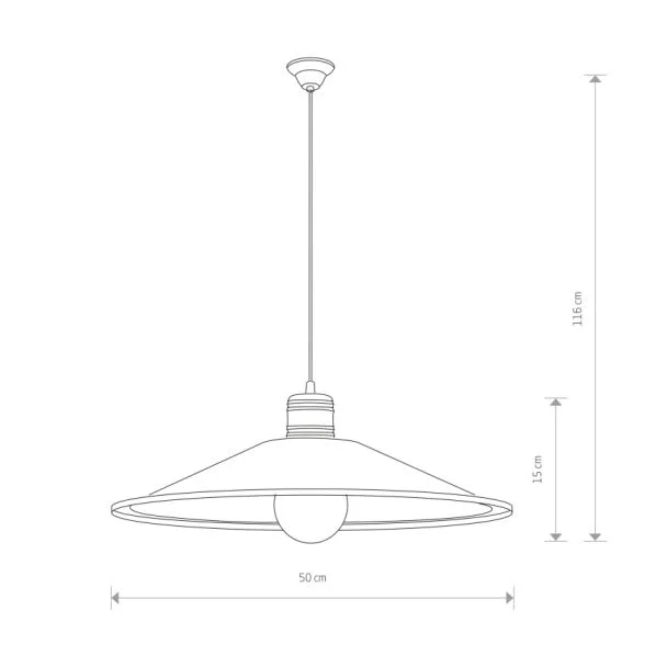 NOWODVORSKI 6444 GARRET M lampa wisząca