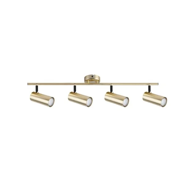 CANDELLUX 94-01740 COLLY LAMPA SUFITOWA MOSIĄDZ 4X15W GU10 KLOSZ MOSIĄDZ