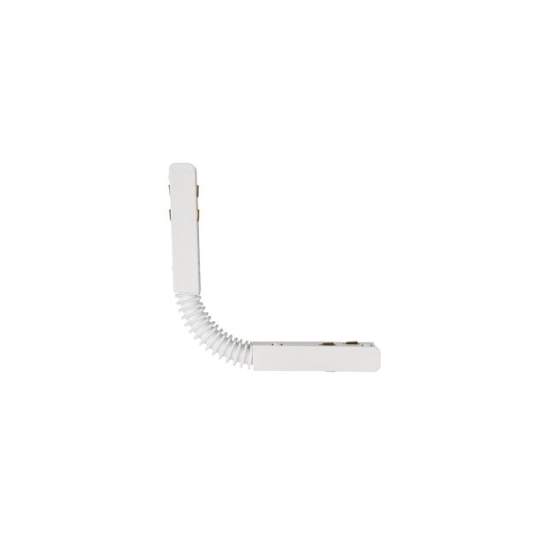 AZZARDO AZ4688 TRACK MAGNETIC FLEX CONNECTOR ELECTRIC WH TECHNICAL ACCESORIES WHITE łącznik do szyny magnetycznej