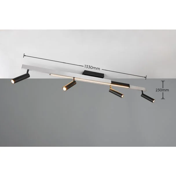 TRIO ZENO 648310505 lampa sufitowa