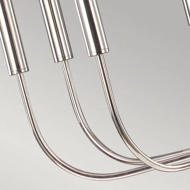 ELSTEAD Brianna FE-BRIANNA9-PN 9 Light Chandelier - Polished Nickel