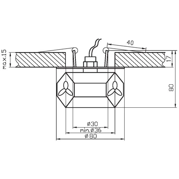 CANDELLUX 2217683 SK-49 CH/WH+RED G4 OPR.STROP.STAŁA KRYSZTAŁ 20W G4 KOSTKA+CZERWONE ŁEZKI