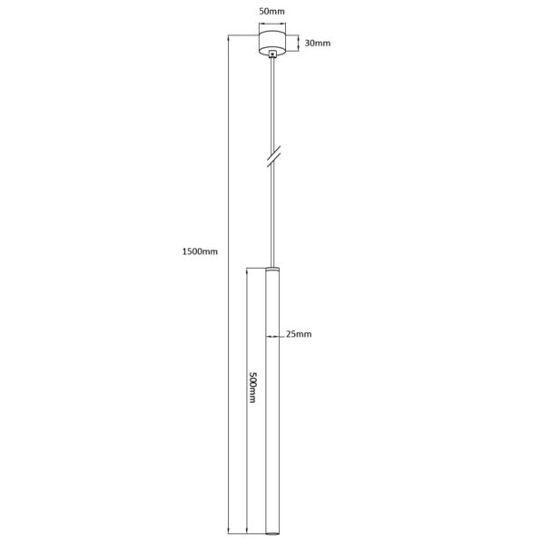 LIGHT PRESTIGE LP-894/1P GD Lungo 1 złota lampa wisząca