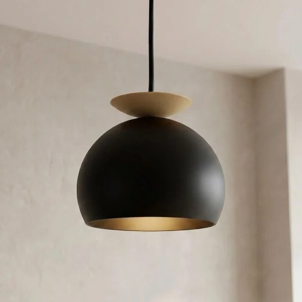 EMIBIG 1753/1 GEO 1 BLACK MOKKA Lampa wisząca