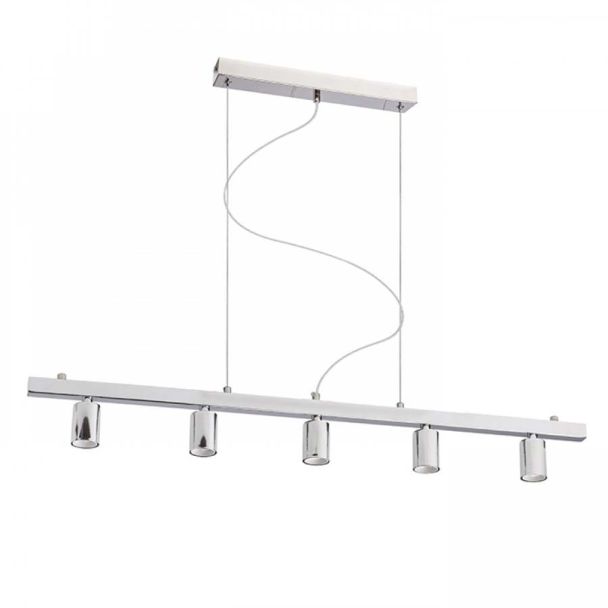 RENDL R11798 RALLONG 5 podstawa wisząca chrom 230V E27 5x42W