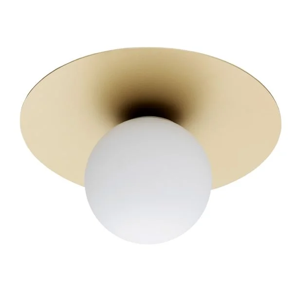 ARGON 8262 SPELLO plafon 1 pł. opal mat, złoty
