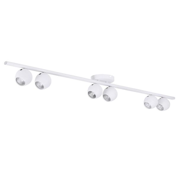 AZZARDO FH5786TBB-6-WH / AZ1256 Pera 6 (sand white) Spot