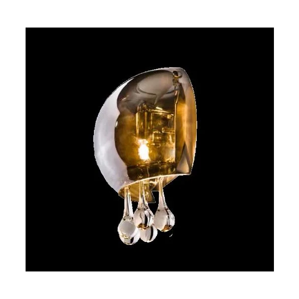 AZZARDO LW5204-CH-CL / AZ0911 Burn wall (chrome) Lampa ścienna / kinkiet