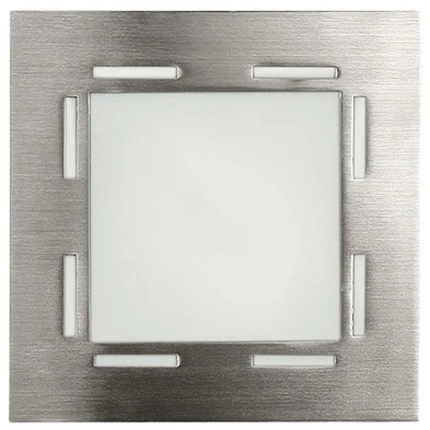 CANDELLUX 10-73849 LAMPA TECHNO PLAFON (14X14) G9 1X40W NIKIEL MAT