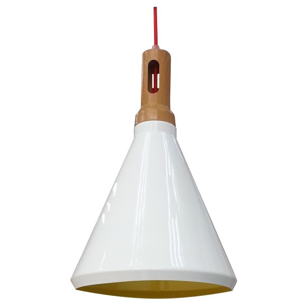 CANDELLUX 31-37695 ROBINSON ZWIS 26 1X60W E27 BIAŁY / WNĘTRZE ŻÓŁTE