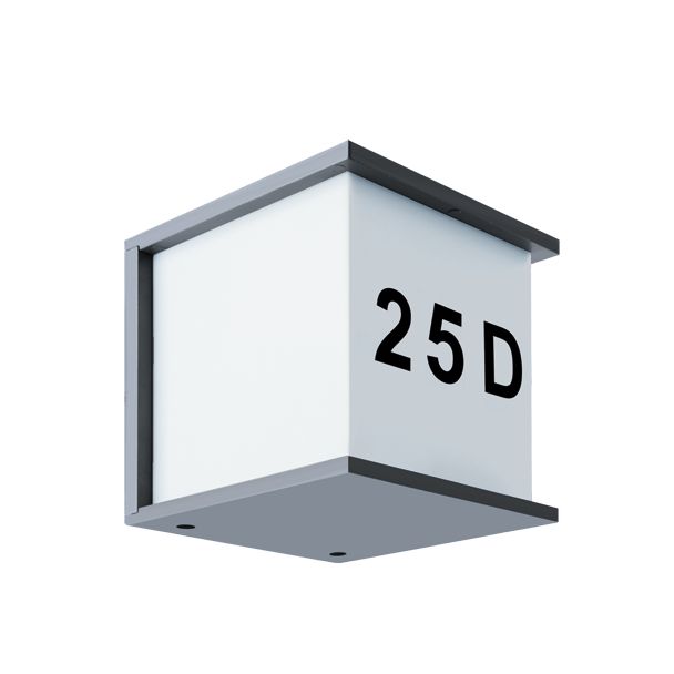 IDEUS 3687 MAXIM E27 GREY Oprawa hermetyczna