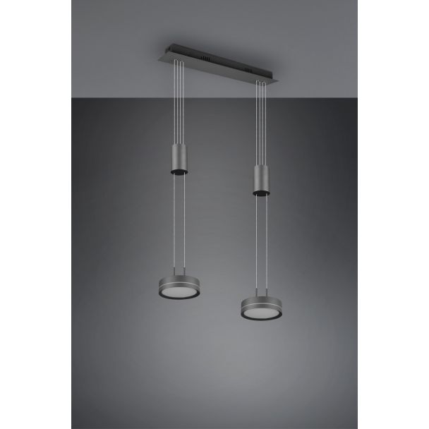 TRIO 326510242 FRANKLIN LAMPY WISZĄCE NOWOCZESNE