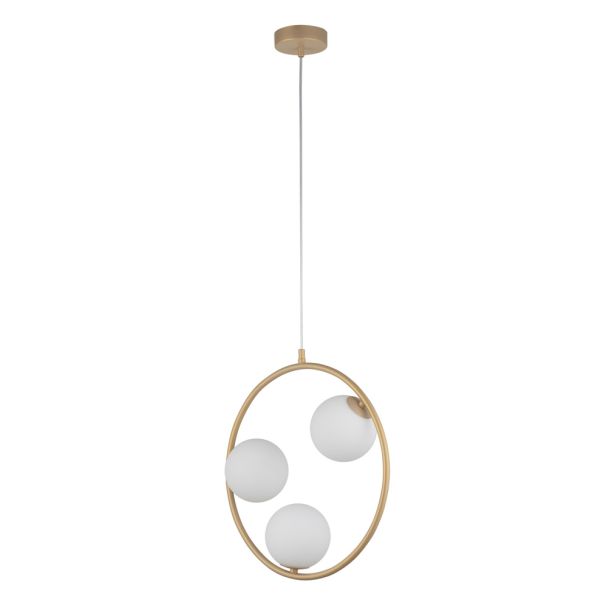 SIGMA 33415 AQUA 3 lampa wisząca złota