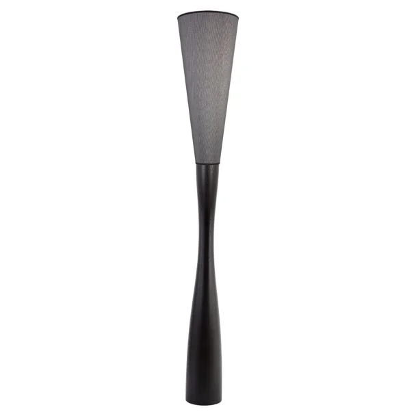 HELLUX 8210147 Lampa podłogowa CHINKA - czarna
