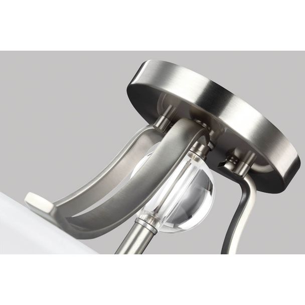 ELSTEAD Evington FE-EVINGTON-SF-SN 2 Light Semi-Flush - Satin Nickel