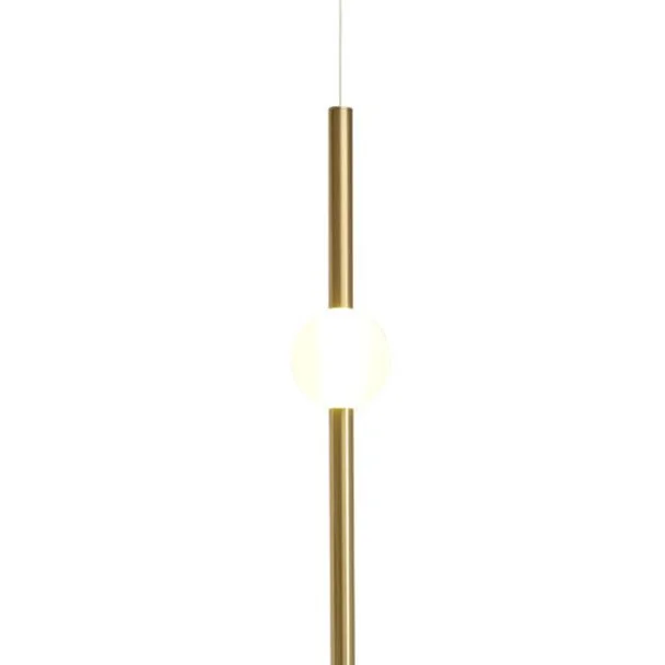 WYPRZEDAŻ Step into design ST-1689S Lampa wisząca O-LINE LED 63 cm mosiądz