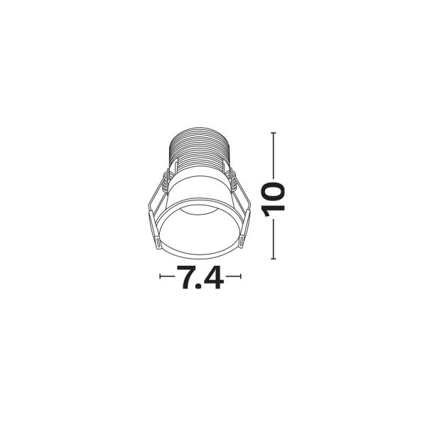 LUCES EXCLUSIVAS LE62144 CAMARI OCZKO SUFITOWE