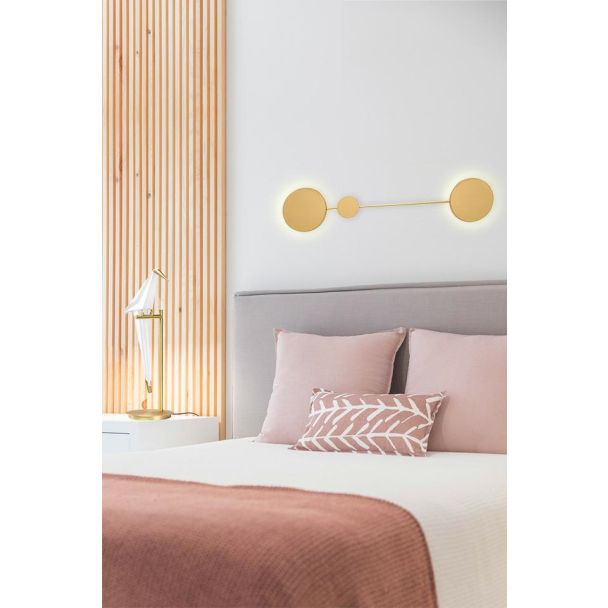 MOOSEE MSE010100354 MOOSEE lampa ścienna SHADOW 2 złota