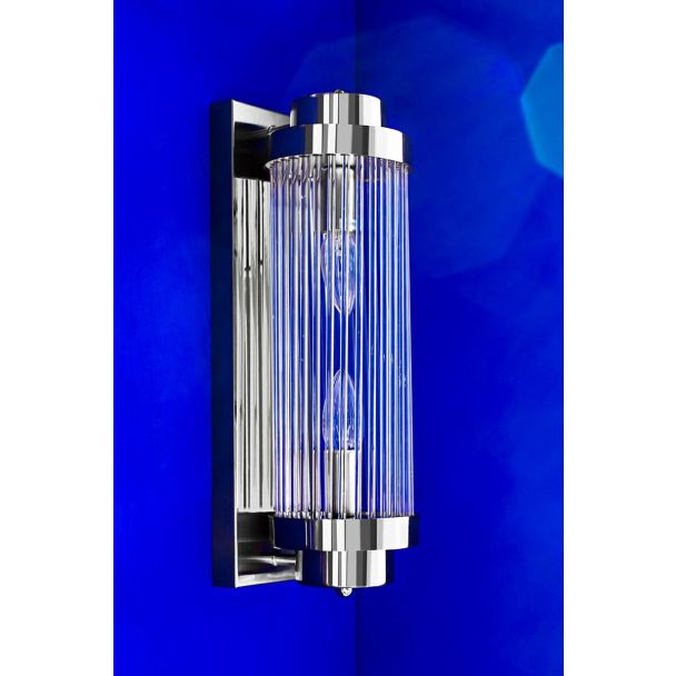 MOOSEE MSE010100360 MOOSEE lampa ścienna COLUMN 40 srebrna
