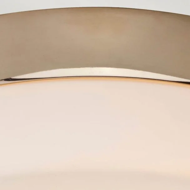 ELSTEAD Tamar TAMAR-F-M-PG 1 Light Medium Flush Light - Polished Gold