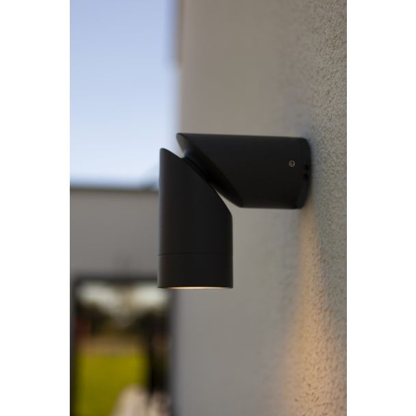 LUTEC TUBON 5198501118 LAMPA ZEWNĘTRZNA ŚCIENNA szary i odcienie szarości