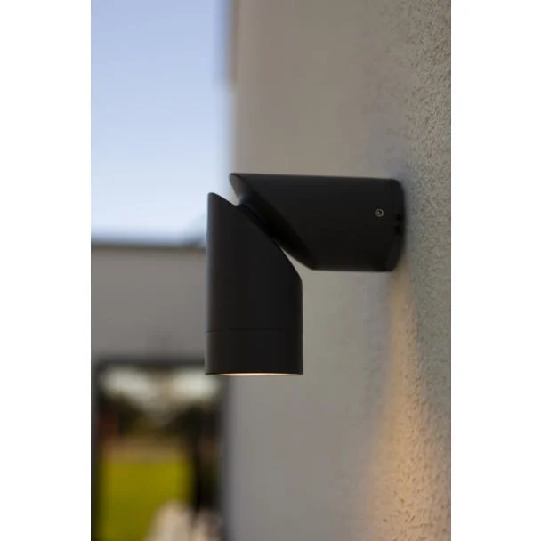 LUTEC TUBON 5198501118 LAMPA ZEWNĘTRZNA ŚCIENNA szary i odcienie szarości
