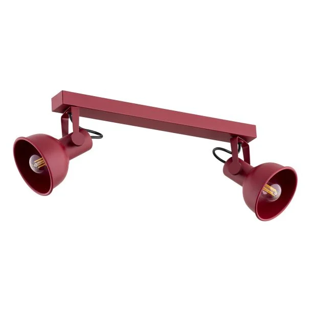ARGON 7173 LENORA plafon 2 pł. czerwony