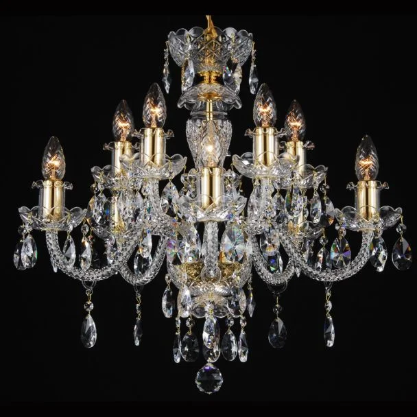 ECRYSTAL ZYR-10 Crystal-BG (gold tubes)