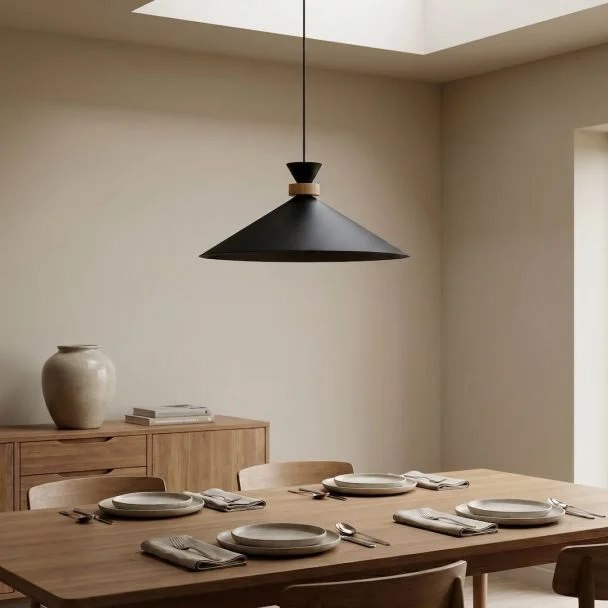EMIBIG 1748/1L OLIVO 1L BLACK Lampa wisząca