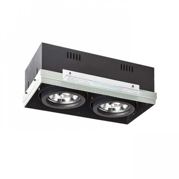 RENDL R12051 ELECTRA II czarna 12V G53 2x50W