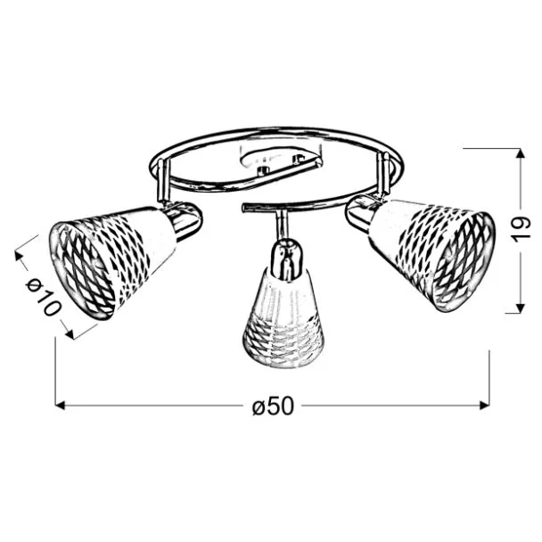 CANDELLUX 98-62185 DISCOVERY SPIRALA