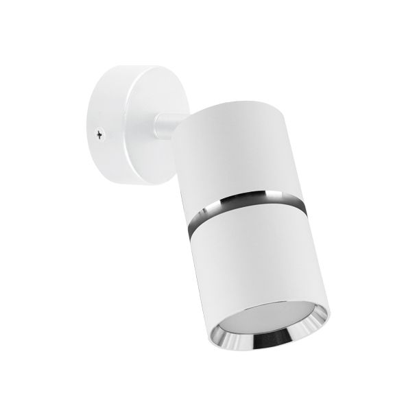 IDEUS 04259 DIOR SPT GU10 WHITE/CHROME Oprawa ścienno-sufitowa