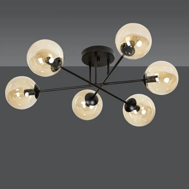 EMIBIG 833/6B LAMPA SUFITOWA BRENDI 6B BL MIODOWY