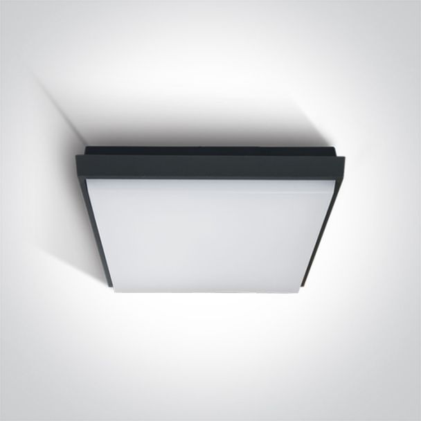 ONE LIGHT 67363A/AN/W Stamata 2 plafon antracyt LED 3000K 30W IP54