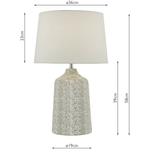 DAR VON4239 VONDRA TL WHITE AND GREY CW SHD