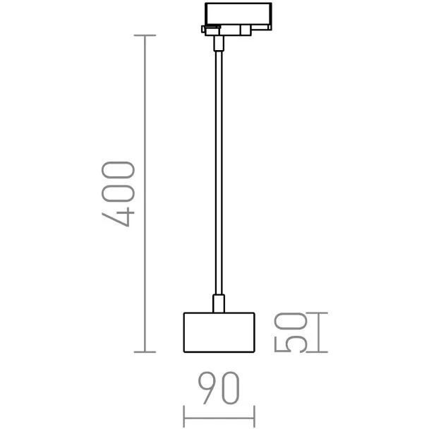RENDL R10641 PIXIE na elastycznym ramieniu do 3-faz. szyny srebrnoszara chrom 230V GX53 7W oprawa 3-fazowy