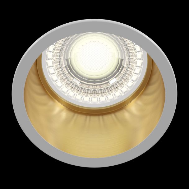 MAYTONI DL049-01WG Downlight Reif Downlight White with Gold