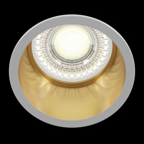 MAYTONI DL049-01WG Downlight Reif Downlight White with Gold
