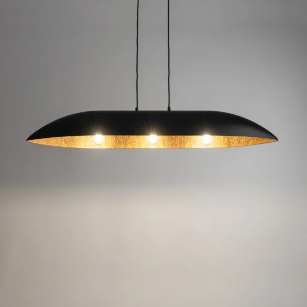 SIGMA 40634 lampa wisząca Gondola L czarny/miedziany