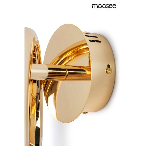 MOOSEE MSE010100320 MOOSEE lampa ścienna HELIOS złota