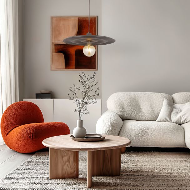 TK-LIGHTING 11408 ONDA NEW BROWN LAMPA WISZĄCA 1xE27
