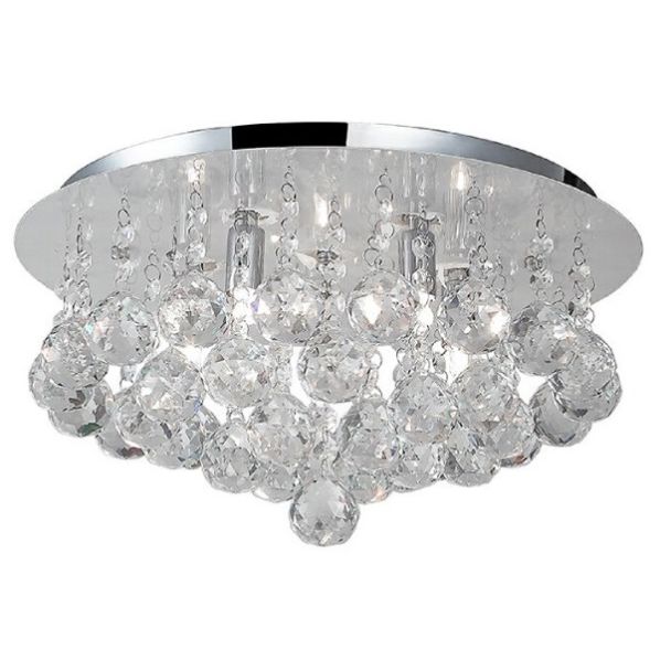 AZZARDO 1671-5X-CL / AZ1286 Bolla 38 Lampa sufitowa