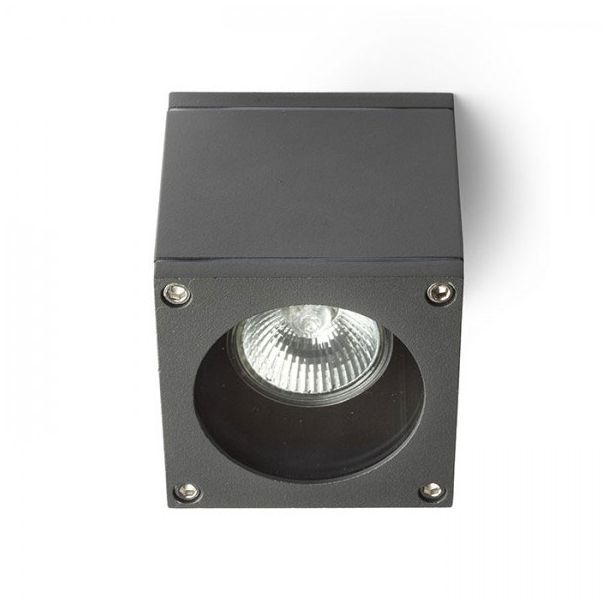 RENDL R13511 RODGE sufitowa antracyt 230V GU10 35W IP54