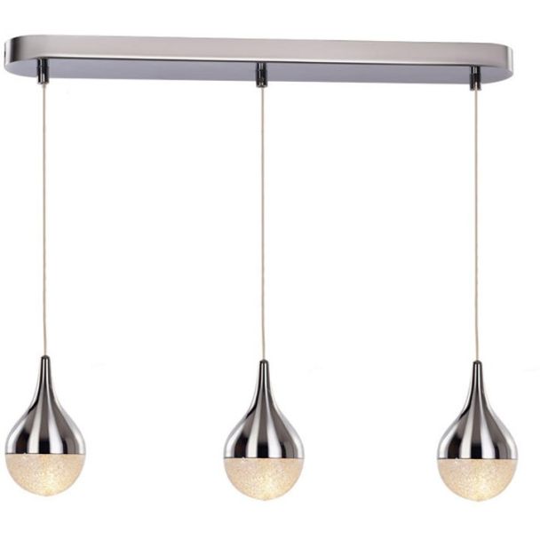 AZZARDO AZ2173 CECILIA 3 LINE DECORATIVE LAMP