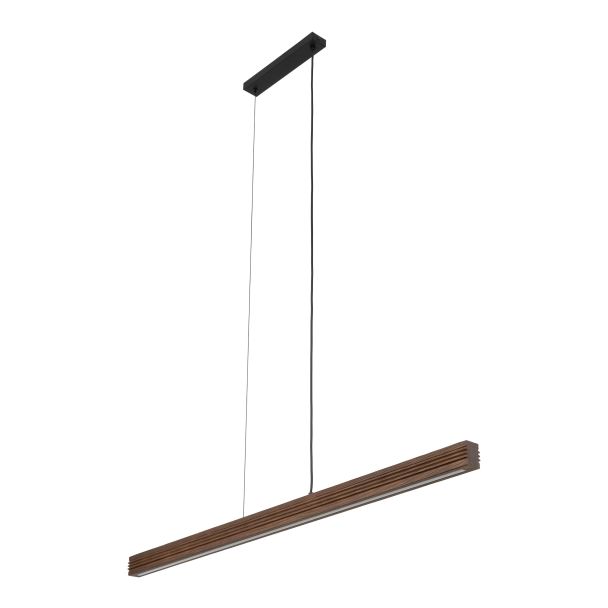 TK-LIGHTING 11653 VIGA WOOD LED SOSNA SZCZOTKOWANA ORZECH LAMPA WISZĄCA