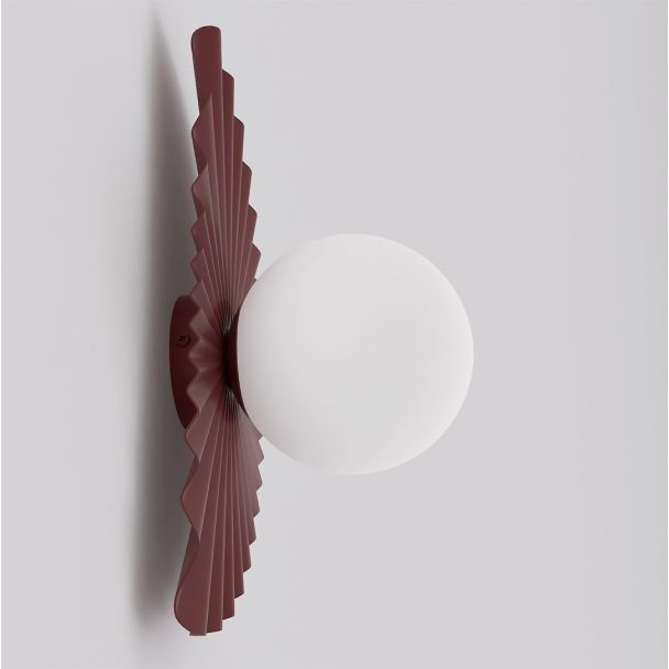 EMIBIG 1767/K1 FLORA K1 BURGUNDY OPAL Kinkiet