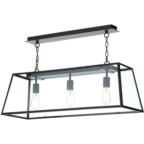 DAR ACA0322 ACADEMY 3LT PENDANT BLACK