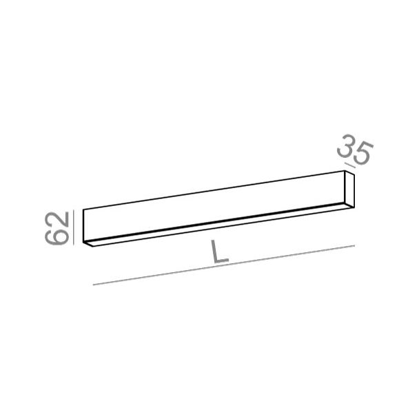 AQFORM 40529 RAFTER LED natynkowy
