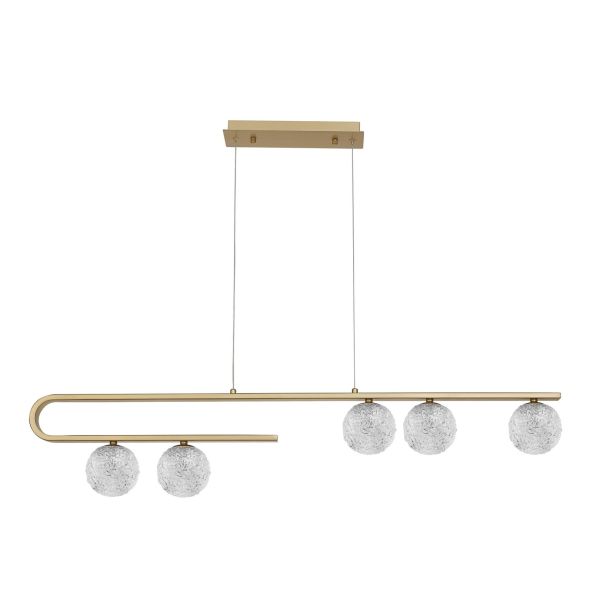 Luces Exclusivas PASTO LE41735 LAMPA WISZĄCA mosiądz