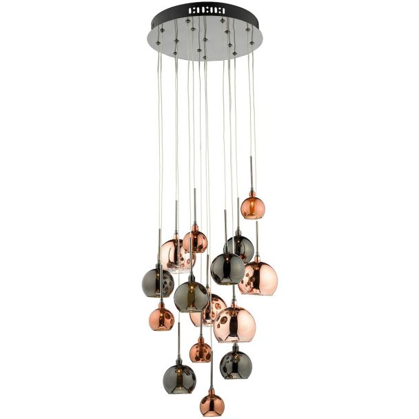 DAR AUR1564 AURELIA 15LT PEND COPPER, DARK COPPER AND BRONZE